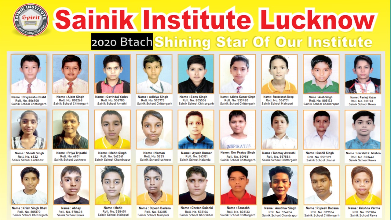 Sainik School Coaching Sainik Institute Lucknow